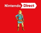 Baner Nintendo Direct z Linkiem z gry Ocarina of Time