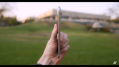 Render &quot;iPhone&#039;a 17 Air&quot;. (Źródło obrazu: AppleTrack via YouTube)