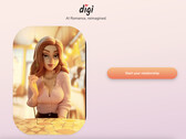 Artyści Pixar pomogli zaprojektować awatara dla aplikacji AI Girlfriend (Zdjęcie: Digi)