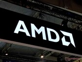 Logo AMD. Firma niedawno po raz pierwszy osiągnęła kapitalizację rynkową w wysokości 1 biliona dolarów.