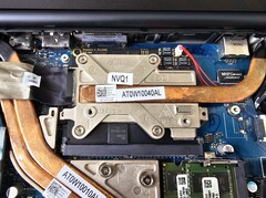 Płyta MXM chłodzona przez układ chłodzenia Nvidia (Źródło obrazu: Vogons)