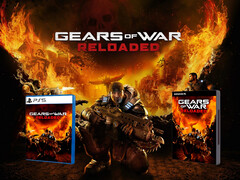Baner Gears of War: Reloaded z wersjami dyskowymi na PS5 i PC (źródło obrazu: Microsoft Xbox Gaming, Game Espana z poprawkami)