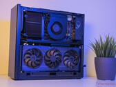 NUC 13 Extreme jest prawie tak duży jak system mini ATX. 