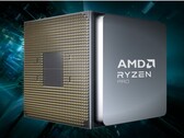 Artystyczny render procesora AMD Ryzen Pro dla komputerów stacjonarnych. (Źródło obrazu: AMD)