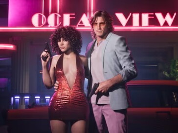 Jason i Lucia w strojach w stylu retro i z nowymi fryzurami. 