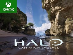 Pokazano baner Halo: Campaign Evolved (zrzut ekranu, Halo YouTube z poprawkami)