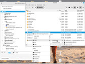 Nowy Nemo Actions Organiser na pulpicie Linux Mint 22 Cinnamon (Zdjęcie: Linux Mint).