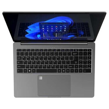 Laptop ma zwykły układ klawiatury QWERTY (źródło obrazu: Ninkear)