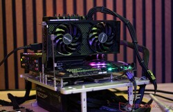 KFA2 GeForce RTX 4060 1-Click OC 2X w naszych pomiarach hałasu