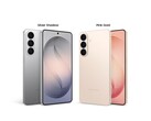 Ekskluzywne kolory Galaxy S26 dostępne online to Silver Shadow i Pink Gold.