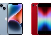 Apple nie sprzedaje już nowych egzemplarzy iPhone'a 14 i iPhone'a SE (2022). (Źródło obrazu: Apple)