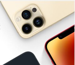 IPhone 15 i iPhone 15 Plus zlikwidują prostokątne wcięcie w standardowym duecie iPhone 14. (Źródło: Apple)