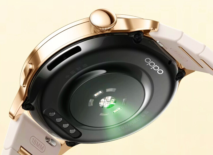 Oppo Watch X3 Mini obsługuje paski 18 mm.