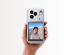 Model Vivo X500 z akcesorium Snap Screen i etui magnetycznym.