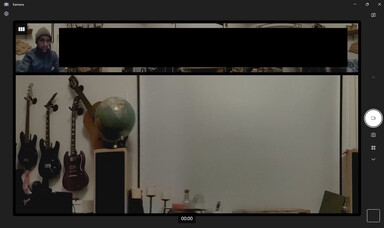 Aplikacja aparatu Windows - ciemny obraz szybko staje się zaszumiony