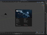 Widok startowy Blender 5 beta. (Źródło obrazu: Blender)