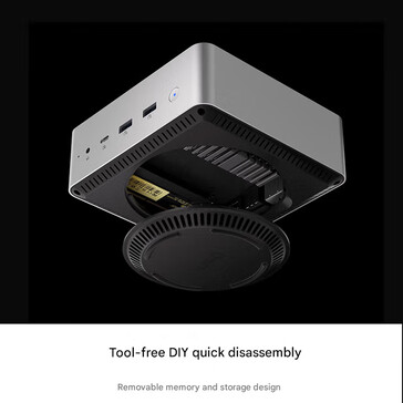 Konstrukcja mini PC ułatwiająca modernizację (źródło obrazu: Orico - tłumaczenie maszynowe)