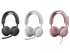 Najnowsze zestawy słuchawkowe Zone Wired 2 i Zone Wireless 2 ANC firmy Logitech zostały zoptymalizowane pod kątem pracowników biurowych, którzy mogą z nich korzystać podczas spotkań wideo i rozmów telefonicznych. (Źródło obrazu: Logitech)