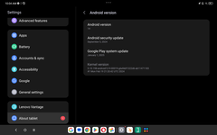 Oprogramowanie tabletu Lenovo Tab