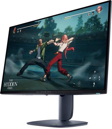 AW2725D posiada ekran QD-OLED. (Źródło obrazu: Dell)