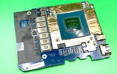 Procesor graficzny dla mobilnej stacji roboczej Ampere (Źródło obrazu: Ebay)
