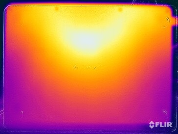 Test naprężenia w temperaturze powierzchni (dół)