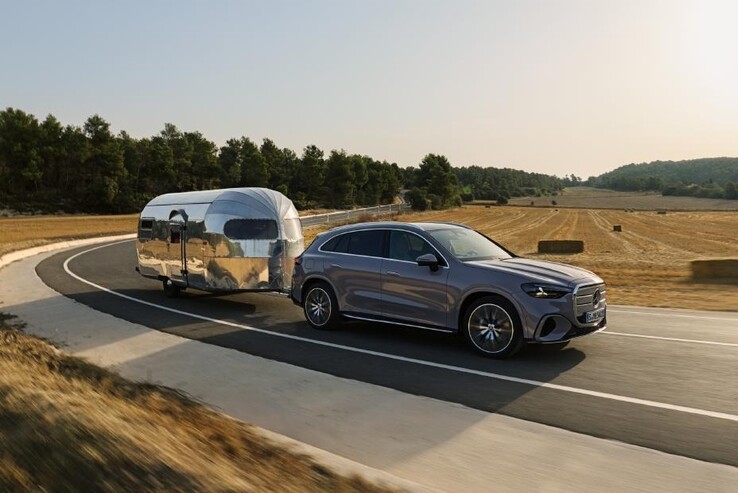Nowy Mercedes GLC oferuje uciąg 5 291 funtów.