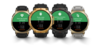 44 mm (pierwszy i ostatni) 48 mm (dwa środkowe) smartwatche Amazfit T-Rex 3 Pro. (Źródło zdjęcia: Amazfit)