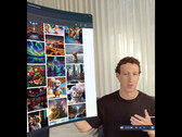 CEO firmy Meta, Mark Zuckerberg, mówi o Apple Vision Pro, nagranym za pomocą systemu passthrough rzeczywistości mieszanej Quest 3 (zdjęcie: @zuck / Instagram)