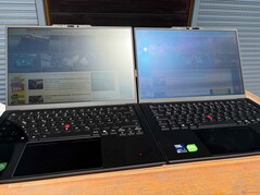 IPS (po lewej) a OLED (po prawej)