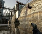 Obraz z Half-Life 2: Update przedstawiający broń i kanały ściekowe. (Źródło obrazu: Steam)