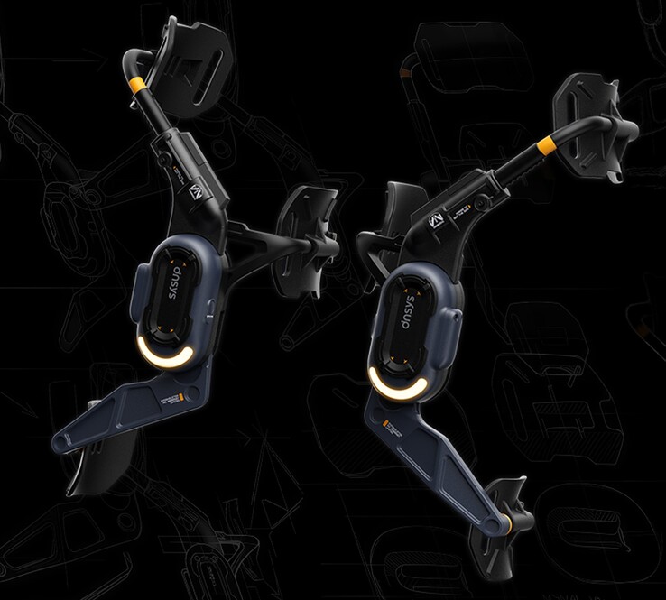 Egzoszkielet Dnsys Z1 Pro - Egzoszkielet na kolano Death Stranding 2: On the Beach. (Źródło zdjęcia: Dnsys)