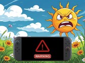 Nintendo Switch 2 pokazane w upale na zewnątrz (źródło zdjęcia: Nintendo of America z poprawkami)