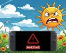 Nintendo Switch 2 pokazane w upale na zewnątrz (źródło zdjęcia: Nintendo of America z poprawkami)