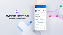 Grafika promocyjna nowej aplikacji PlayStation Family firmy Sony dostępnej na iOS i Android. (Źródło obrazu: PlayStation Blog)