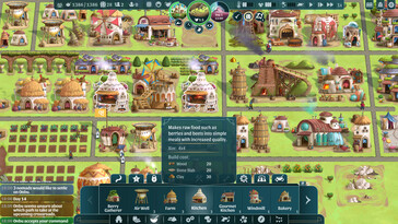 Na zdjęciu: zrzut ekranu z rozgrywki z gry „The Wandering Village”.