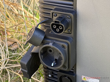 Wyjście AC + gniazdo off-grid