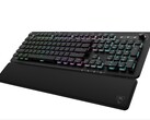 Mechaniczna klawiatura gamingowa Turtle Beach Vulcan II XP Air z odłączaną, miękką podpórką pod nadgarstki.
