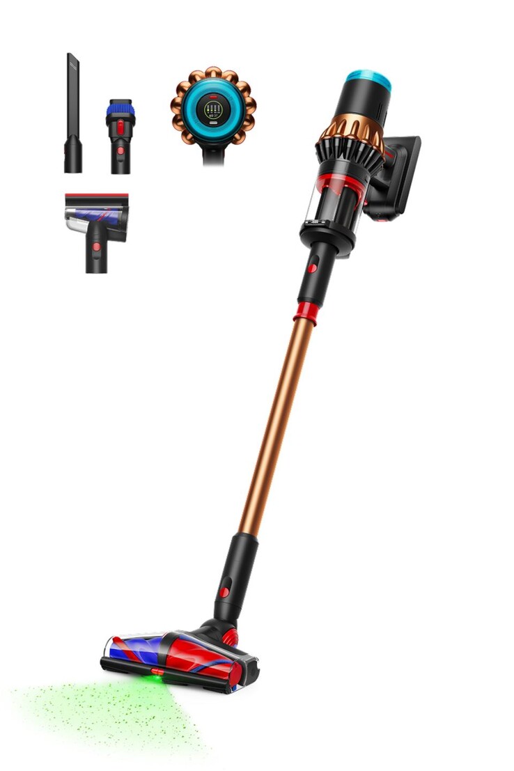 Bezprzewodowy odkurzacz Dyson V16 Piston Animal i akcesoria. (Źródło zdjęcia: Dyson)