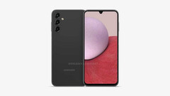 Render &quot;2023 Galaxy A&quot;. (Źródło: OnLeaks x GizNext)