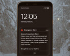 Alert alarmowy Starlink Mobile
