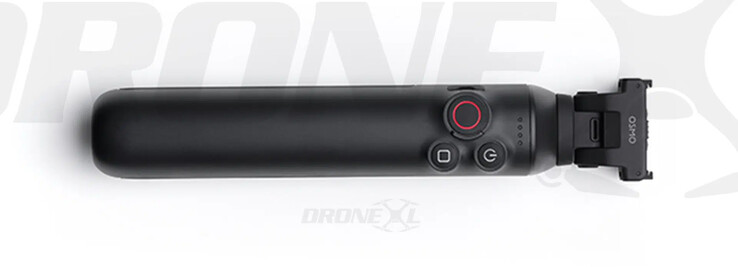 Pasek przedłużający baterię DJI dla Osmo 360. (Źródło zdjęcia: via DroneXL &amp; Jasper Ellens)