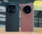 Oppo Find N5 i Honor Magic V5 od lewej do prawej. (Źródło zdjęcia: Kingmi Mobile - edytowane)