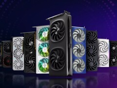 Artystyczny render procesorów graficznych Intel Arc Battlemage. (Źródło obrazu: Intel)
