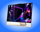 Najnowszy 32-calowy komputer stacjonarny firmy Lenovo jest wyposażony w stałą podstawę i charakteryzuje się nietypową konstrukcją.