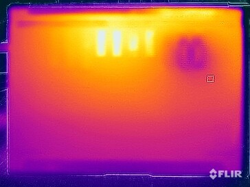 Test naprężenia temperatury powierzchni (dół)