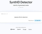Strona internetowa Google SynthID Detector
