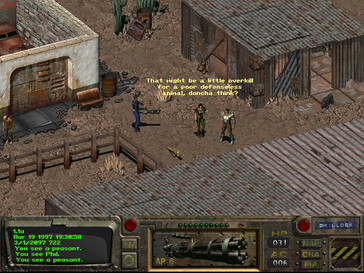 Na zdjęciu: zrzut ekranu z rozgrywki z gry „Fallout: gra fabularna osadzona w świecie po katastrofie nuklearnej”.