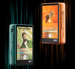 Kieszonkowy cyfrowy odtwarzacz audio HiBy R3Pro II obsługuje bezstratne odtwarzanie muzyki na zbalansowanych słuchawkach za pomocą podwójnych przetworników cyfrowo-analogowych i poczwórnych wzmacniaczy. (Źródło obrazu: HiBy)