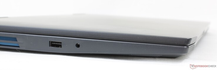 Po lewej: USB-A 3.2 Gen. 1, zestaw słuchawkowy 3,5 mm